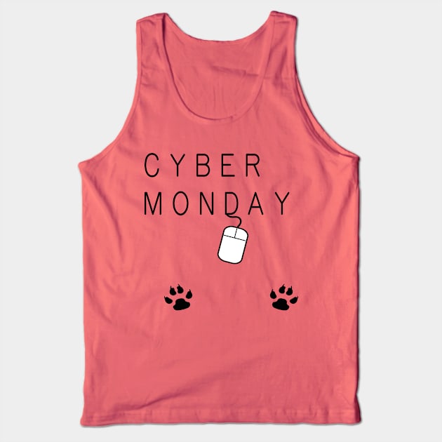 Cyber Monday T-Shirt - Funny Online Shopping Tee Tank Top by Maan85Haitham